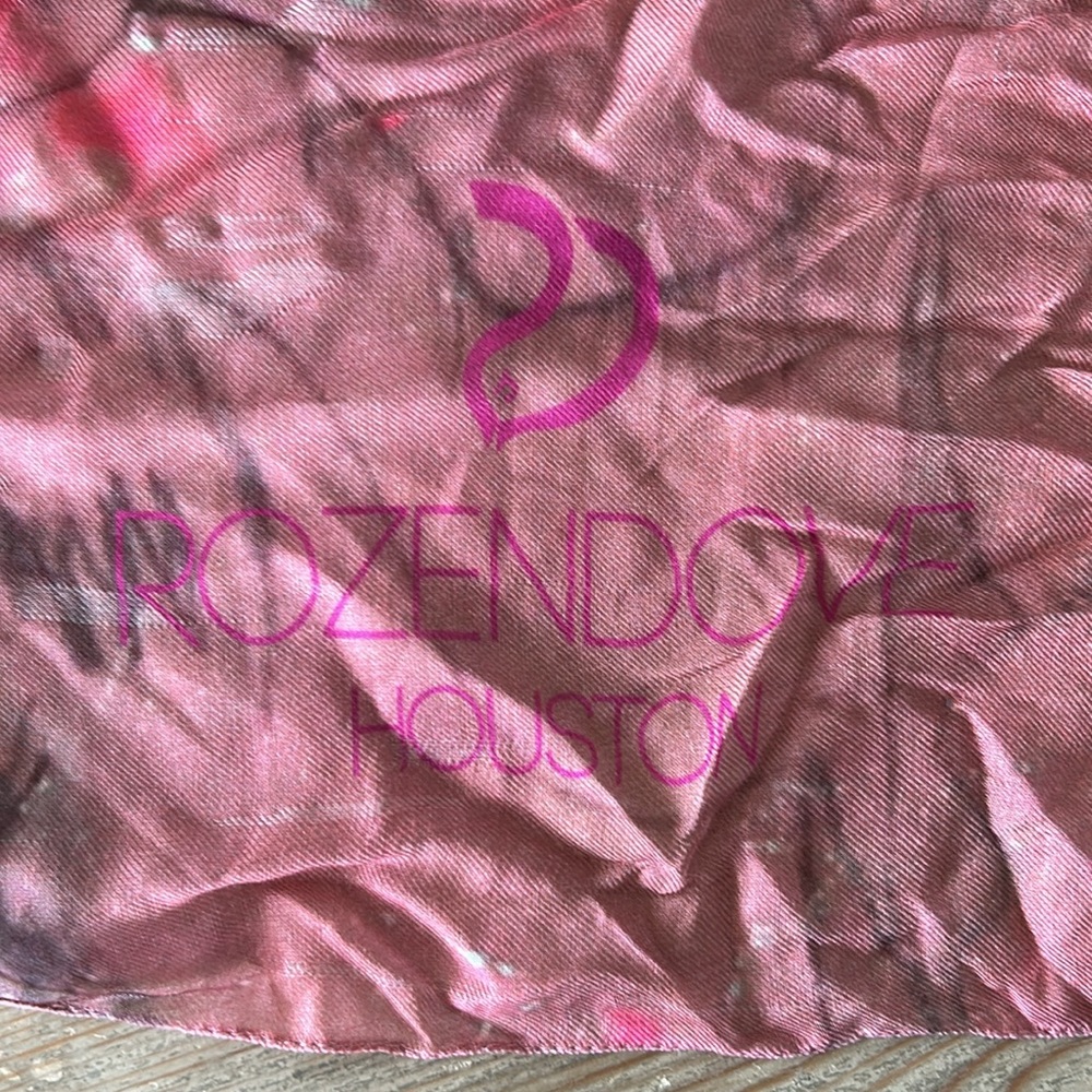 Art to Wear Cashmere Scarf Made in Italy - Picture 4 of 6